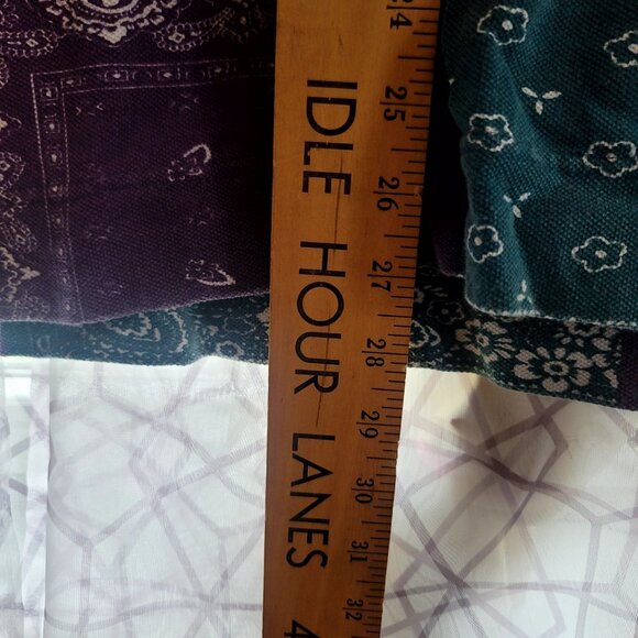 Woolrich Womens Vintage Deadstock Patchwork Bandana Long Sleeve Boho Medium - Picture 8 of 9